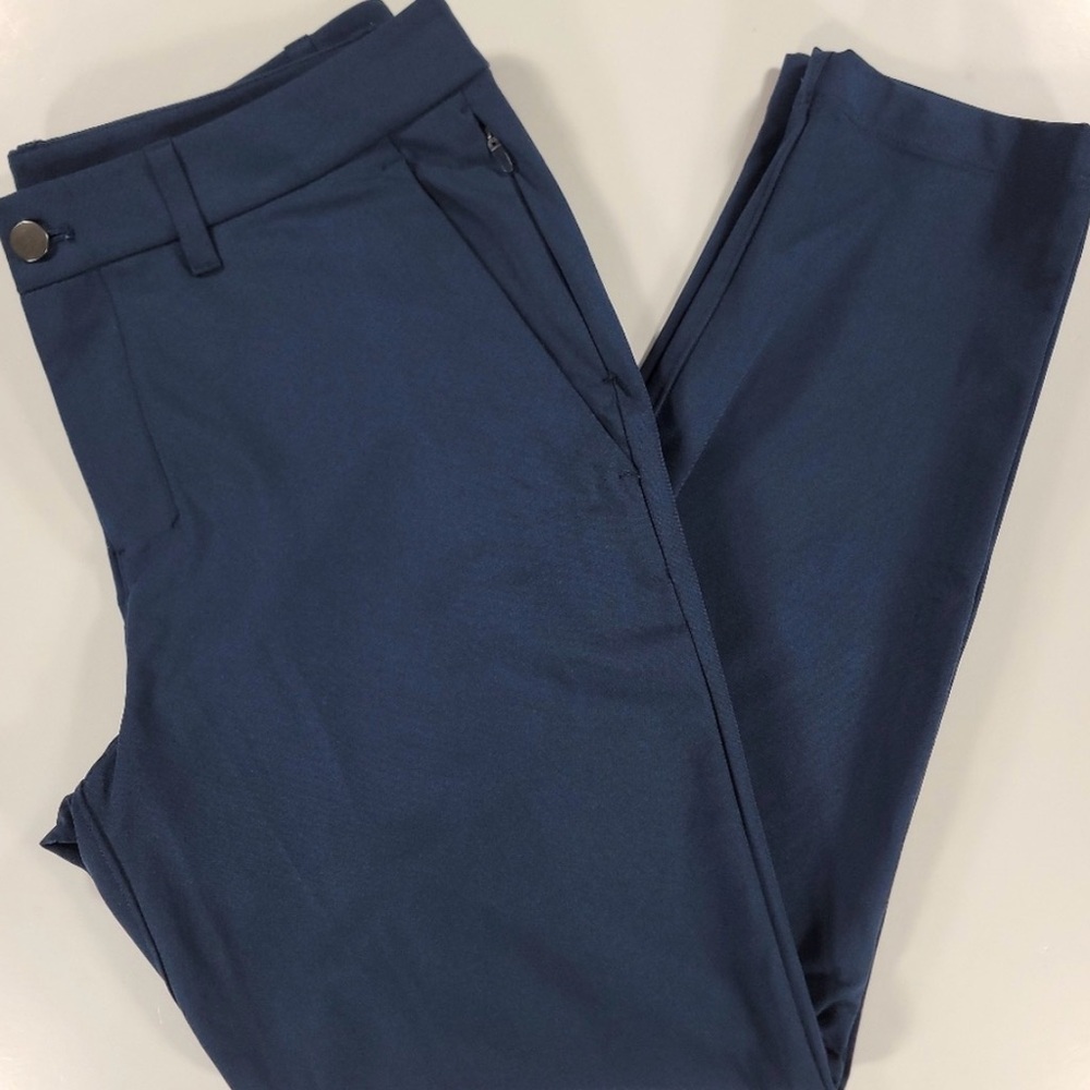 Lululemon Pants Blue Mens 32 ABC Trouser Slim Fit LM5AQYS Performance 28" Inseam
